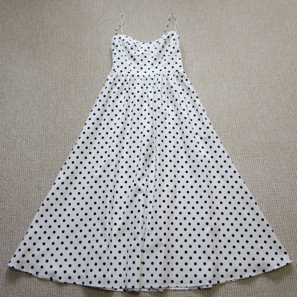 REFORMATION Vinny midi Dress - Malta Dot - Picture 4 of 10